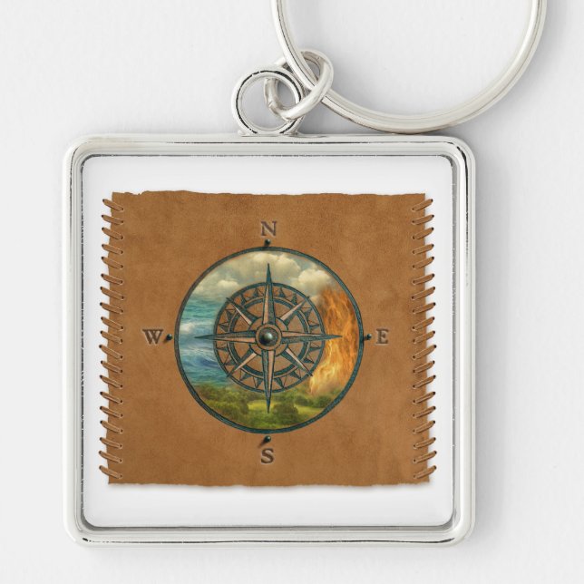Porte-clés Medicine Wheel - Keychain (Devant)