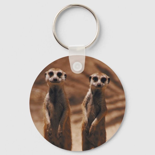 Porte-clés Meerkat Duo (Recto)