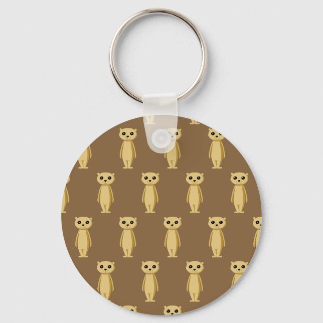 Porte-clés Meerkat Motif. (Recto)