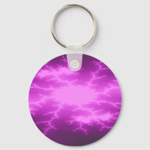 Porte-clés Mega Lightning Fractal Keychain