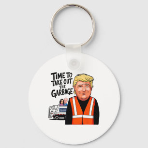 Porte-clés Mega Trump Garge Truck Temps Pour Sortir De La Gar