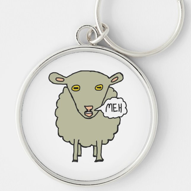 Porte-clés Meh Sheep (Devant)