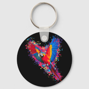 Porte-clés Meilleur Art Parrot Pour Hommes Femmes Enfants Par