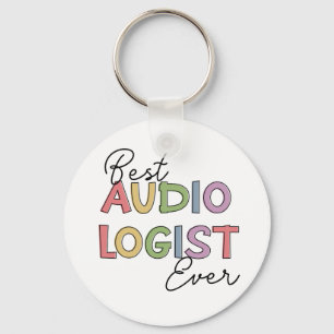 Porte-clés Meilleur audiologiste jamais médecin de l'audiolog