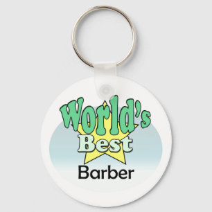 Porte-clés Meilleur Barbier du monde