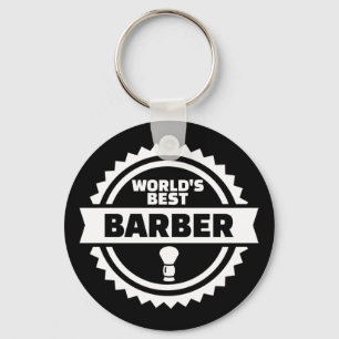 Porte-clés Meilleur Barbier du monde