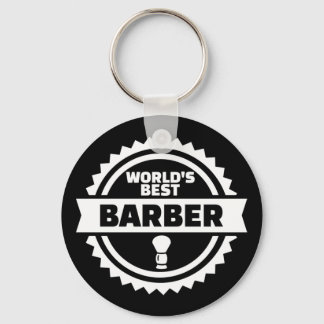Porte-clés Meilleur Barbier du monde