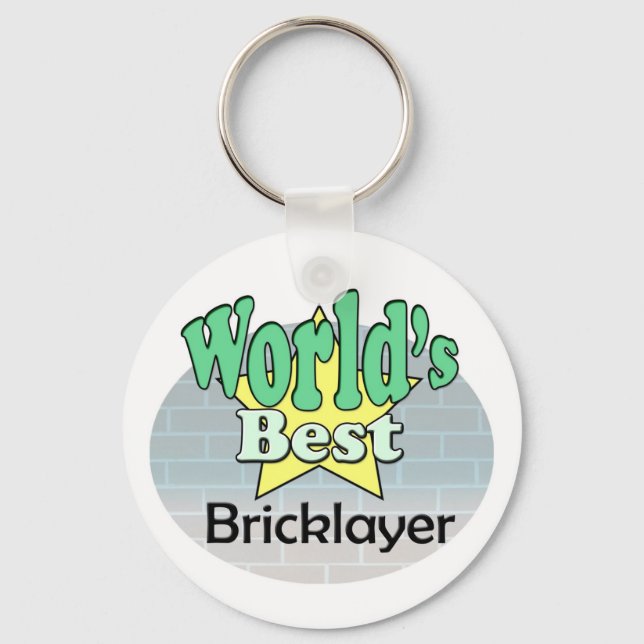 Porte-clés Meilleur Bicklayer du monde (Recto)