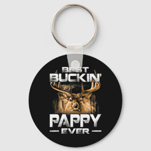 Porte-clés Meilleur Buckin' Pappy Ever Chemise Deer Chasse Bu