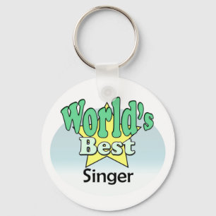 Porte-clés Meilleur chanteur du monde