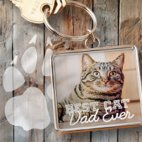 Meilleur Chat Papa Jamais Moderne Personnalisé Pho