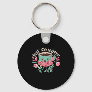 Porte-clés Meilleur Co-Worker, Cadeau Collègue, Cadeau Cowork