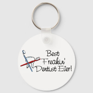Porte-clés Meilleur Dentiste Freakin