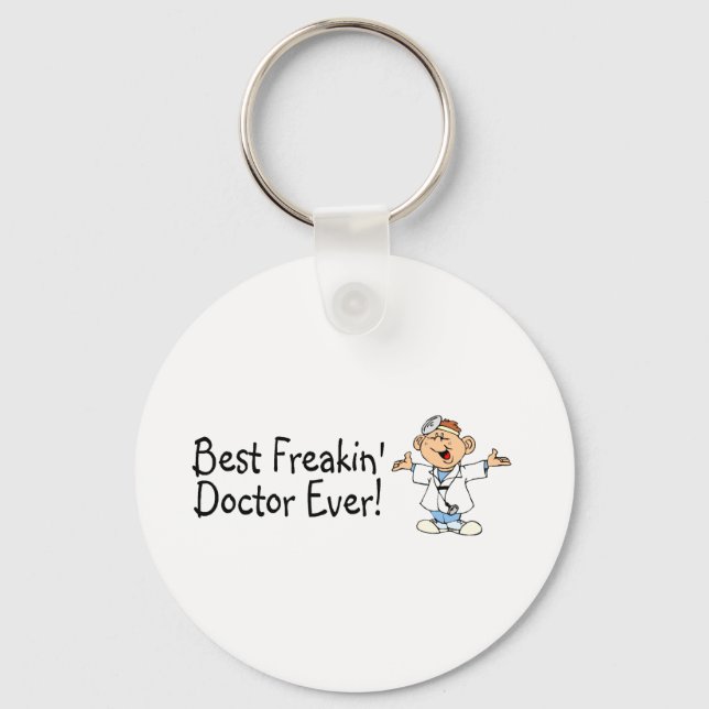 Porte-clés Meilleur Docteur Feakin (Recto)