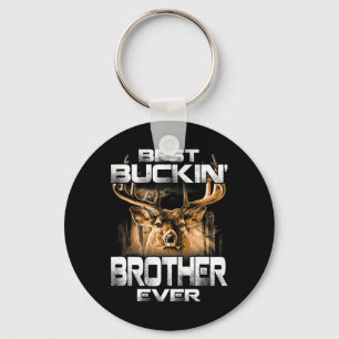 Porte-clés Meilleur Frère Buckin Jamais Tee Deer Hunting Buck