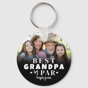 Porte-clés Meilleur Grand-Papa Par Photo