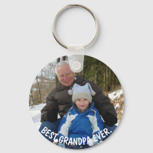 Porte-clés Meilleur Grand-Père Jamais, Cadeau de Fête des Pèr