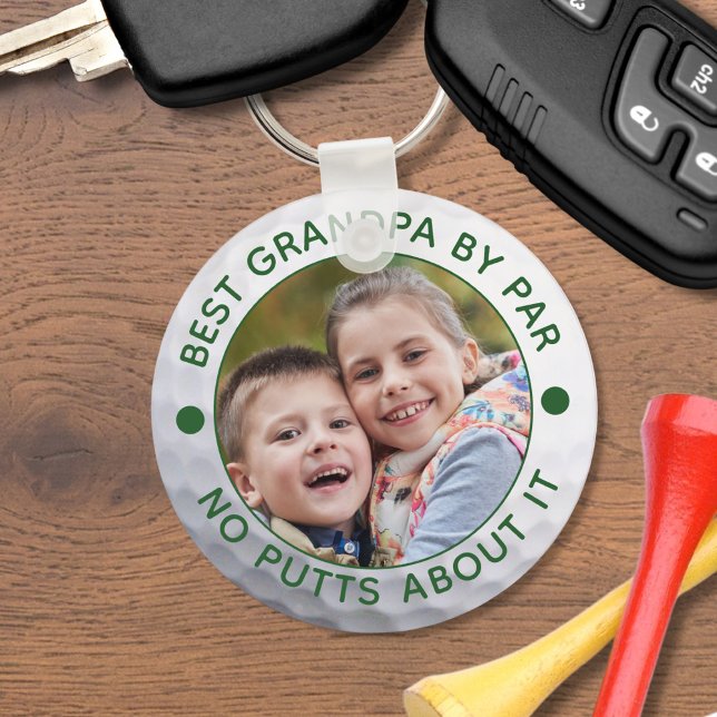 Porte-clés MEILLEUR GRANDPA PAR PAR One Photo Funky Custom (Créateur téléchargé)