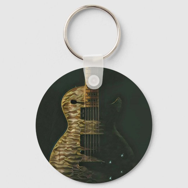 Porte-clés Meilleur guitariste (Recto)