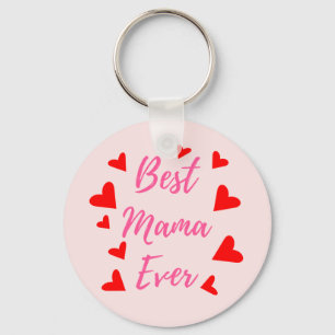 Porte-clés Meilleur Maman Jamais - Idée de Cadeau de Fête des