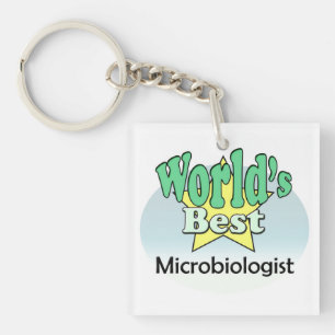 Porte-clés Meilleur Microbiologiste du monde