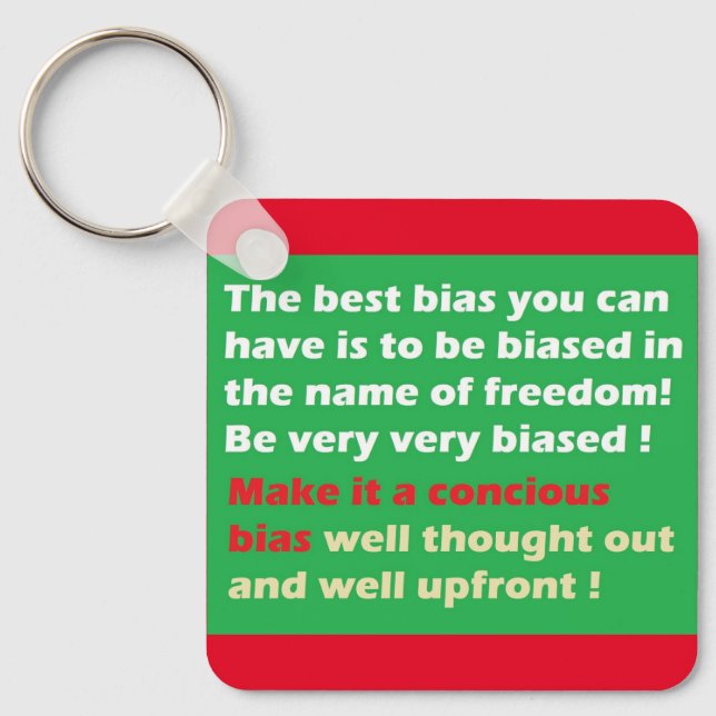 PORTE-CLÉS MEILLEUR MOYEN DE LIBERTÉ (Recto)