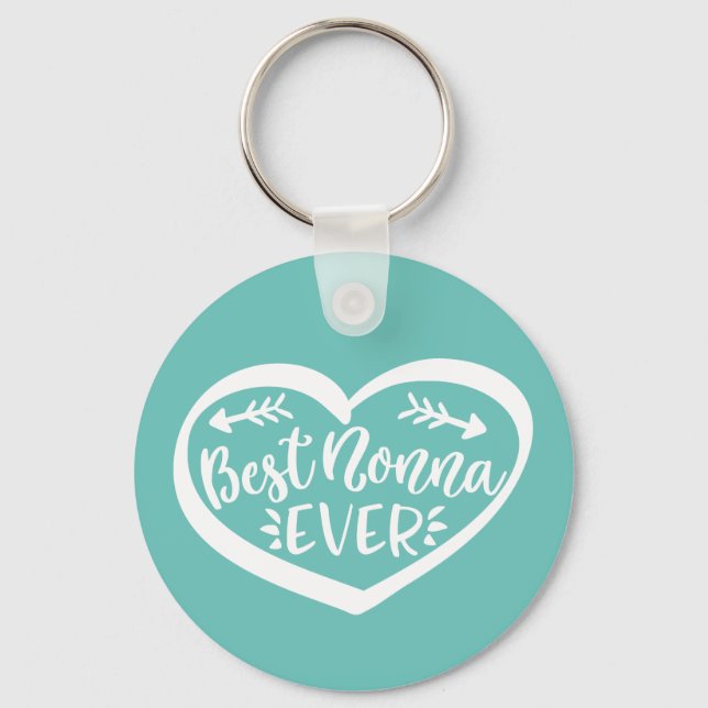 Porte-clés Meilleur Nonna jamais (Recto)