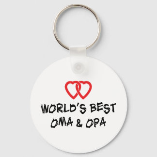 Porte-clés Meilleur Oma & Opa au monde