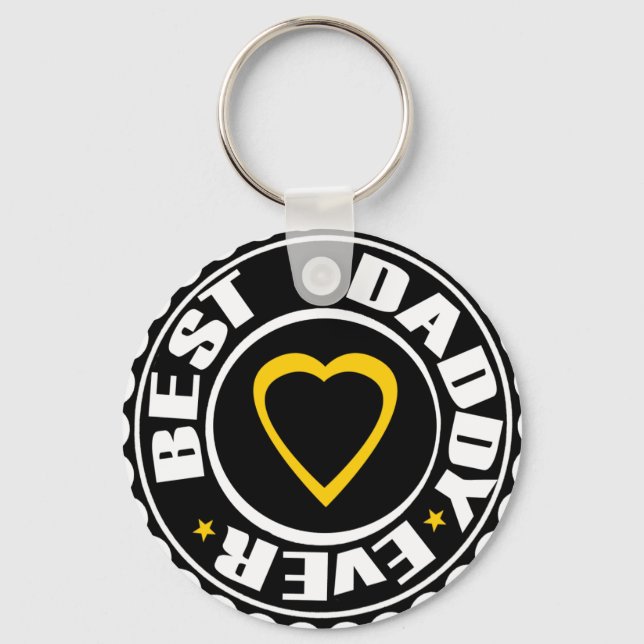 Porte-clés Meilleur papa (Recto)