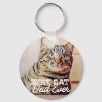 Meilleur Papa Chat du Monde Photo de Chien Personn