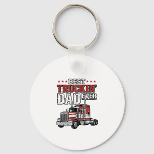 Porte-clés Meilleur Papa de Camionneur Ever Création de Chemi