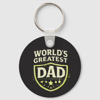 Porte-clés Meilleur Papa de la Terre Fête des Pères
