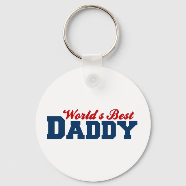 Porte-clés Meilleur papa du monde (Recto)