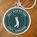 Porte-clés Meilleur Papa Par Par Parfait Personnalisé Nom Gol<br><div class="desc">Customisez le texte et créez facilement votre porte - clé personnalisé. Cliquez sur MODIFIER, puis sur Modifier l'ARRIÈRE - PLAN pour modifier la couleur de l'arrière - plan. Vous pouvez TRANSFÉRER ce DESIGN sur d'autres produits Zazzle et l'ajuster à la plupart des articles Zazzle. Les conceptions Studio standard sont faites...</div>