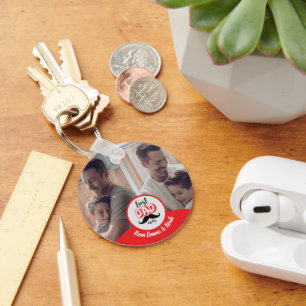 Porte-clés Meilleur Papa Personnalisé Cadeau de la Fête des P