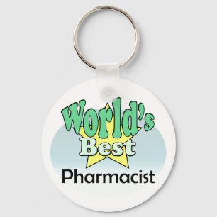Porte-clés Meilleur pharmacien du monde