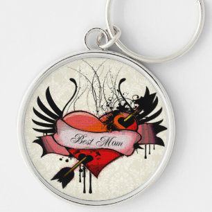 Porte-clés Meilleur prix de maman Rainbow Family