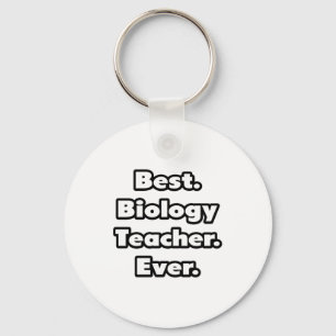 Porte-clés Meilleur. Professeur de biologie. Jamais.