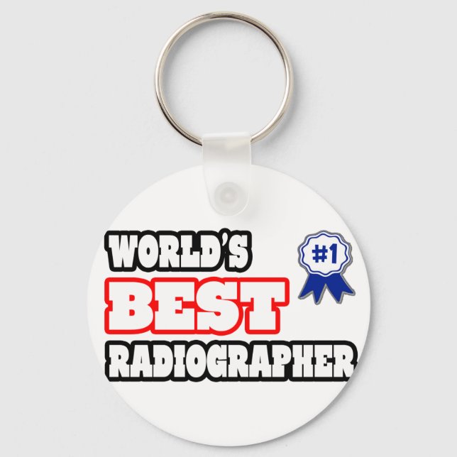 Porte-clés Meilleur Radiographe du monde (Recto)