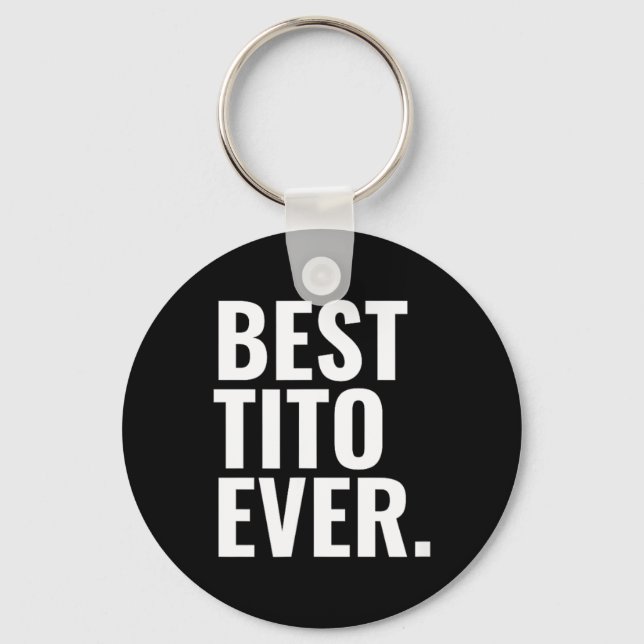Porte-clés Meilleur Tito de tous les temps (Recto)