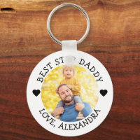Meilleure étape papa photo personnalisée