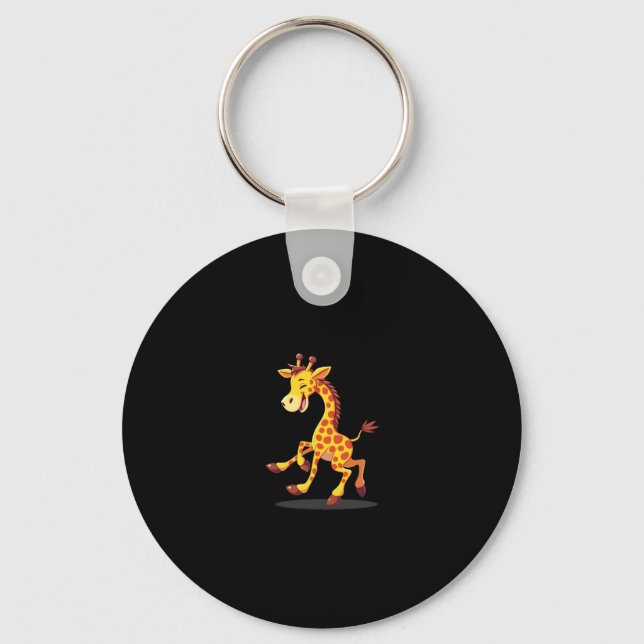 Porte-clés Meilleure Giraffe Art Pour Hommes Femmes Giraffe A (Recto)