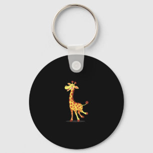 Porte-clés Meilleure Giraffe Art Pour Hommes Femmes Giraffe A