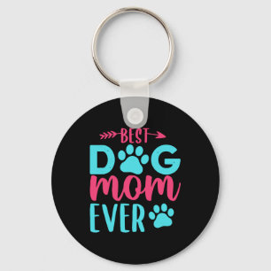 Porte-clés Meilleure maman de chien jamais mère