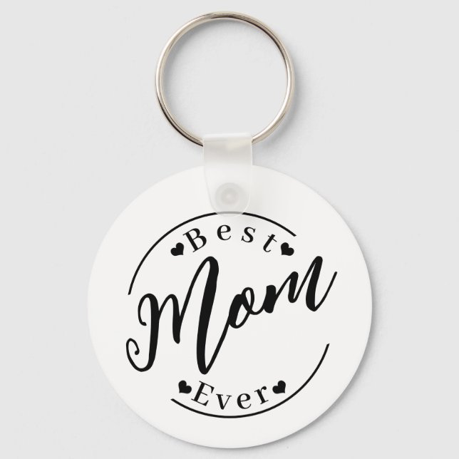 Porte-clés Meilleure maman de tous les temps (Recto)