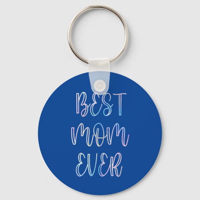 Porte-clés Meilleure Maman Ever   (Recto)