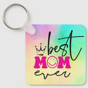 Porte-clés Meilleure maman jamais la fête des mères Design-63