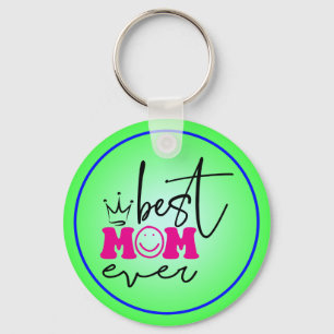 Porte-clés Meilleure maman jamais la fête des mères Design-63
