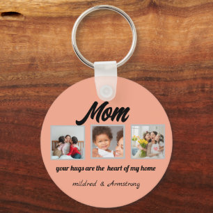 Porte-clés meilleure maman personnalisée