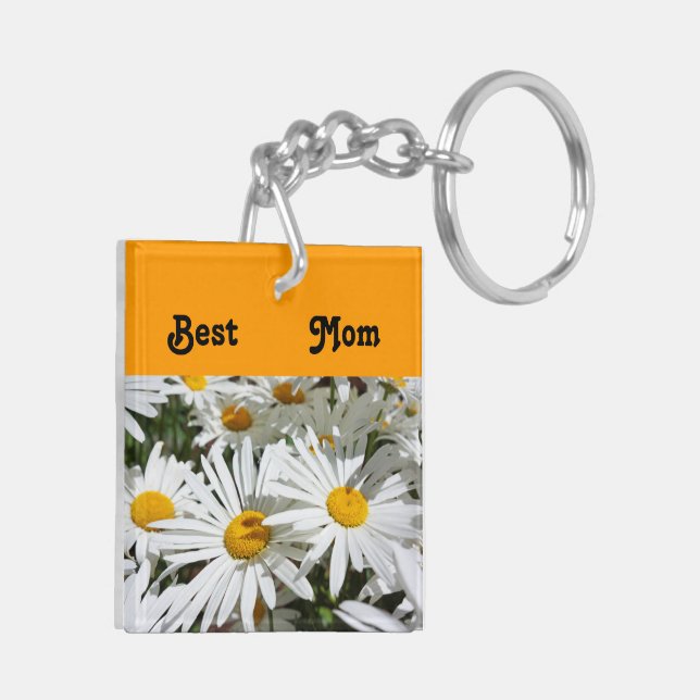 Porte-clés Meilleure Maman remplisseurs de bas Fle (Dos gauche)